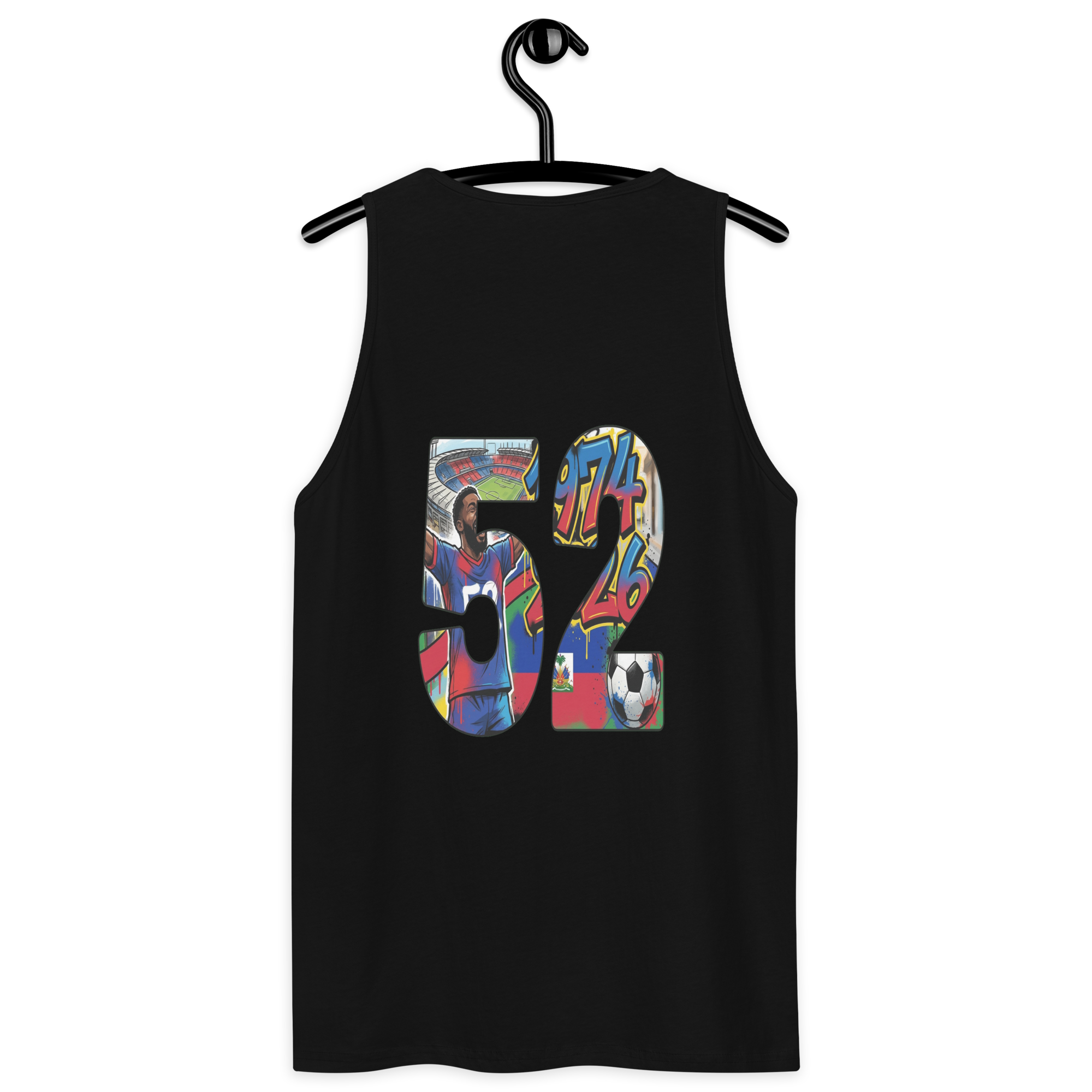 Haiti World Cup Unisex Premium Tank Top
