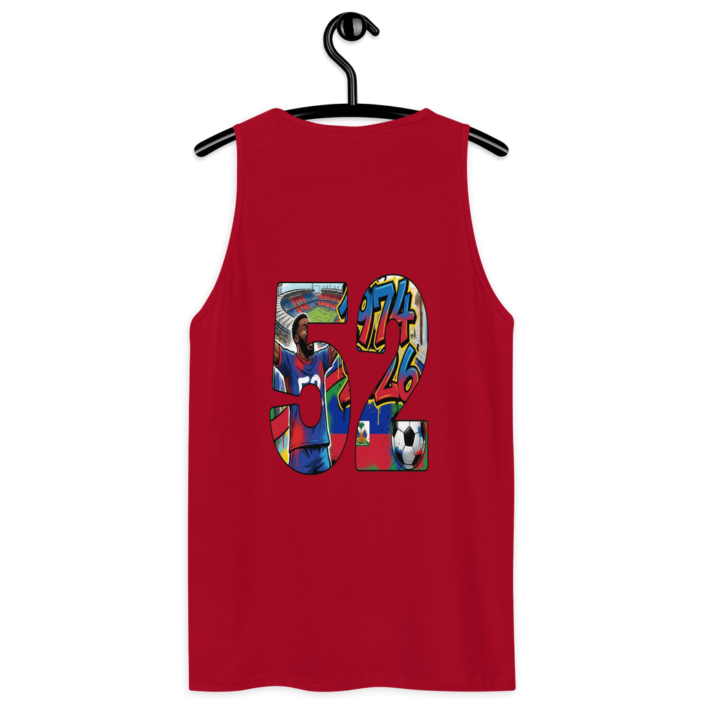 Haiti World Cup Unisex Premium Tank Top