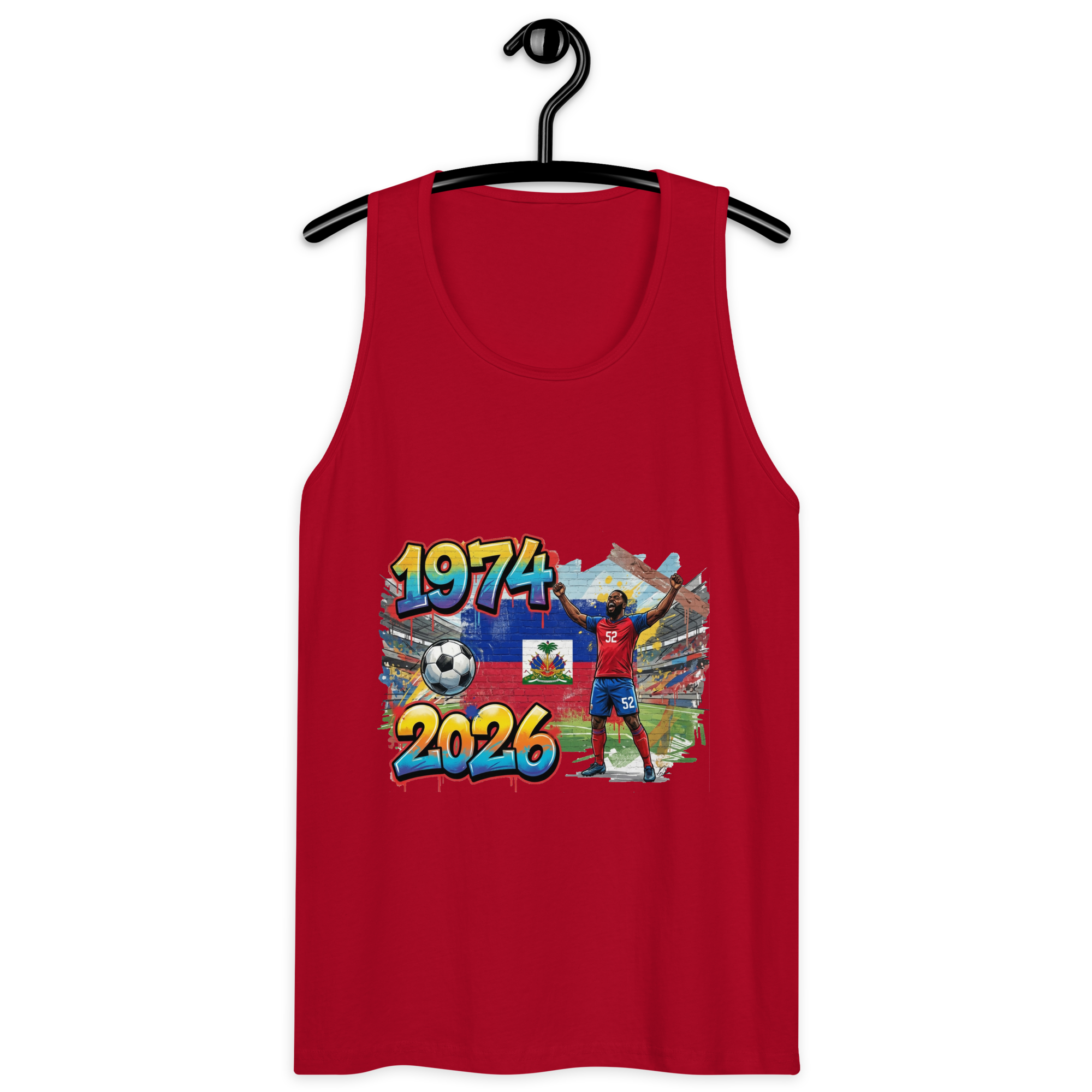Haiti World Cup Unisex Premium Tank Top