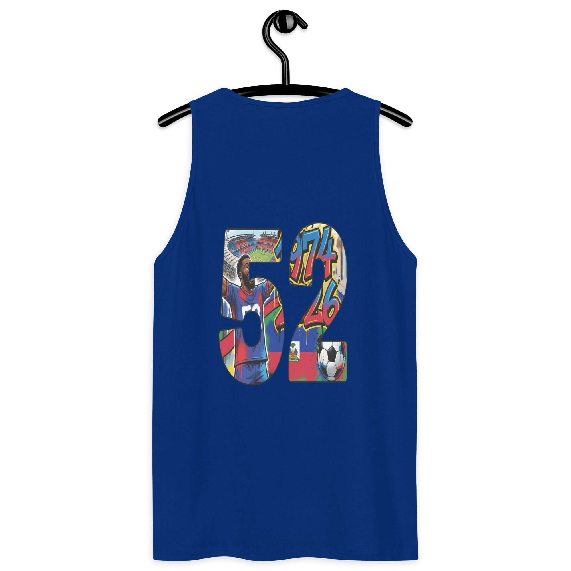 Haiti World Cup Unisex Premium Tank Top