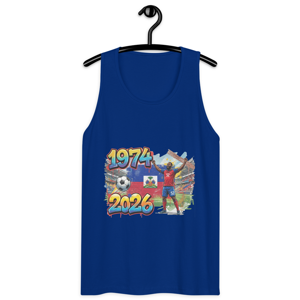 Haiti World Cup Unisex Premium Tank Top