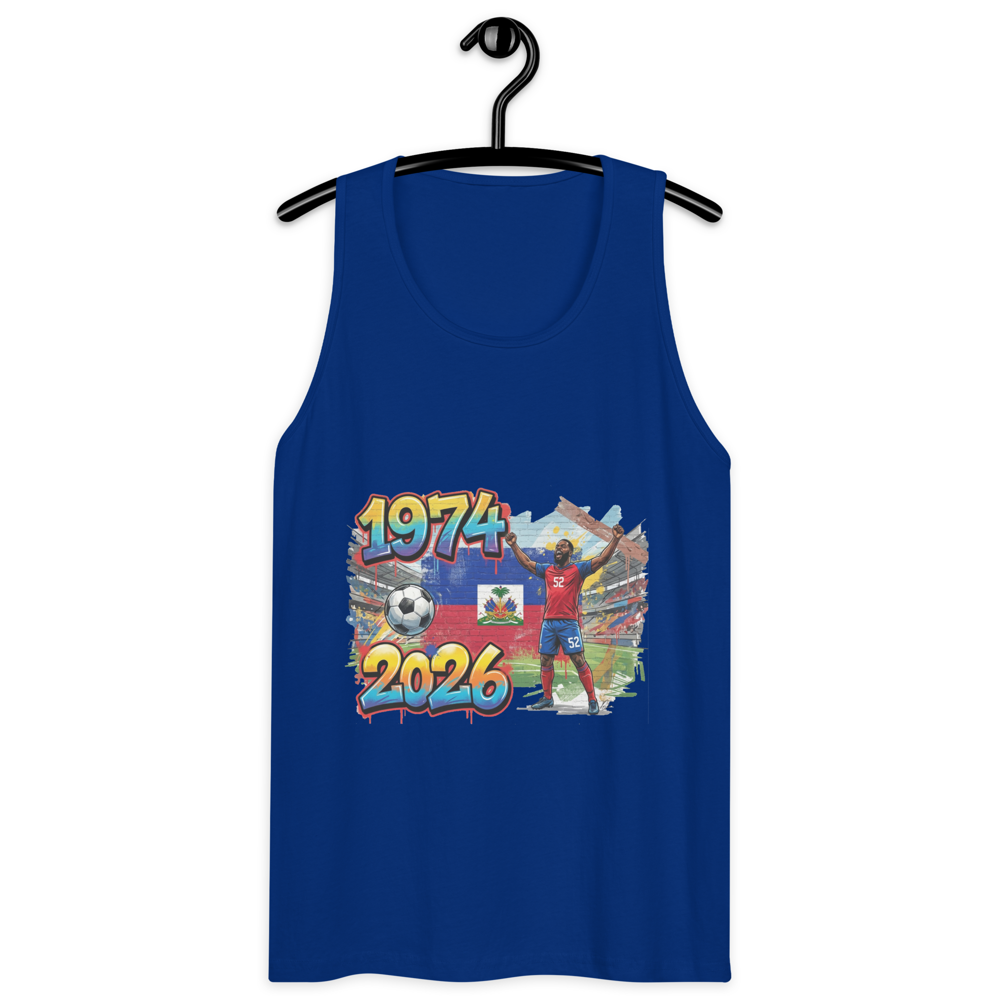 Haiti World Cup Unisex Premium Tank Top