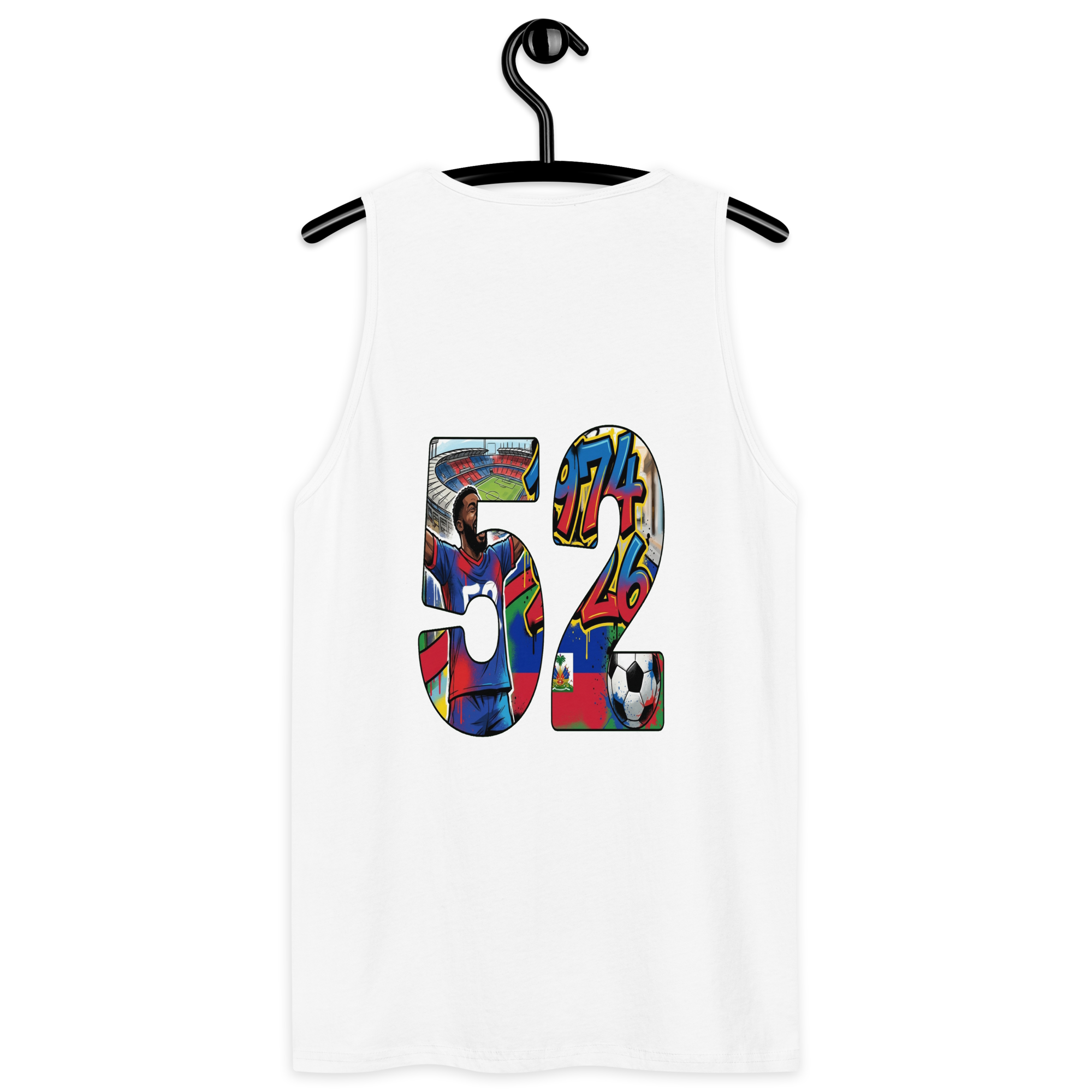 Haiti World Cup Unisex Premium Tank Top