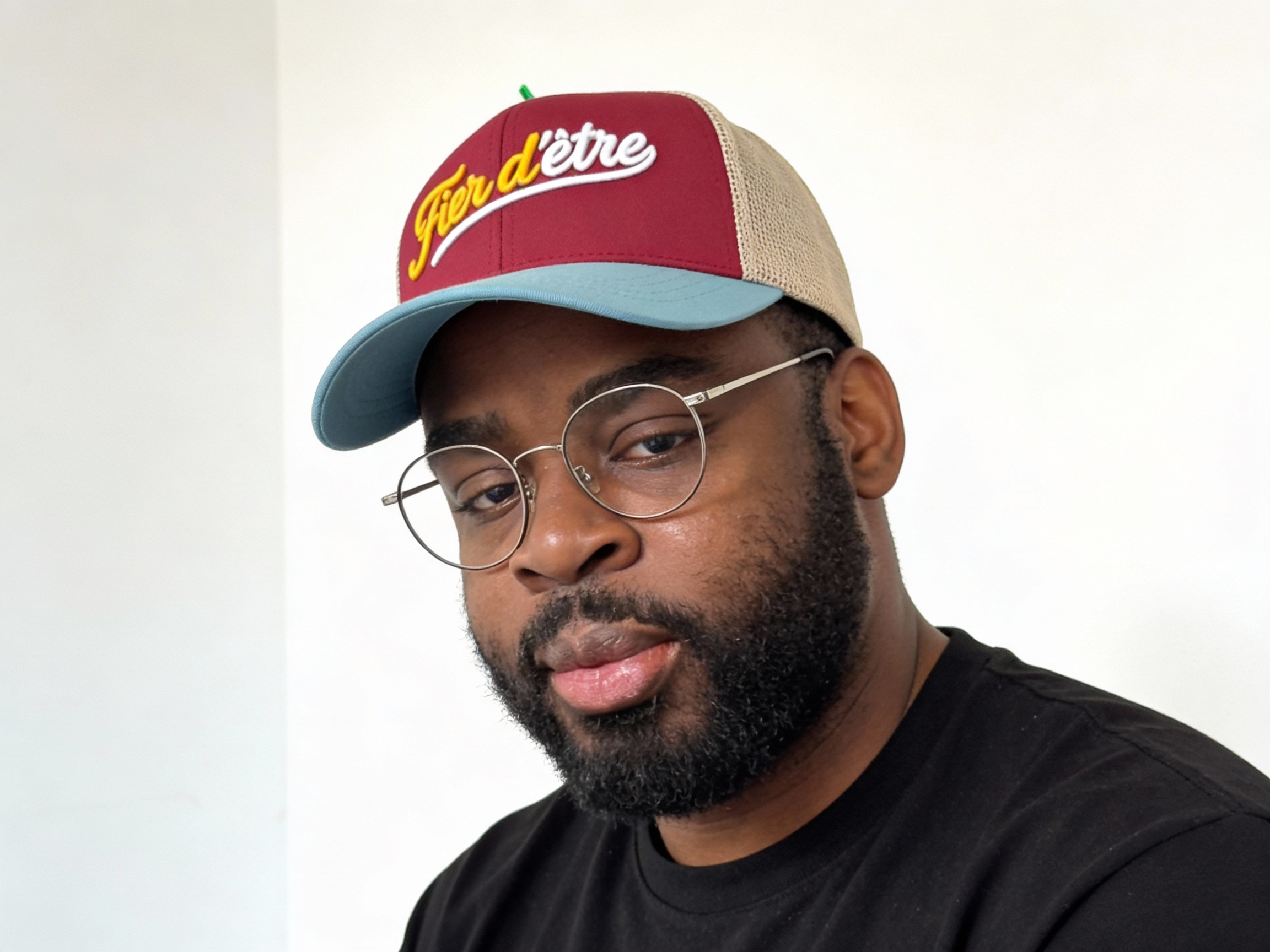 Fier D'etre Tri-Color Trucker Hat