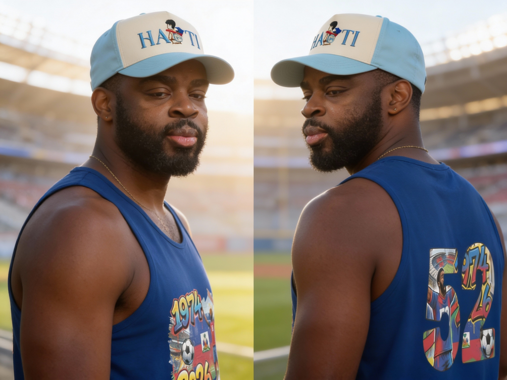 Haiti World Cup Unisex Premium Tank Top